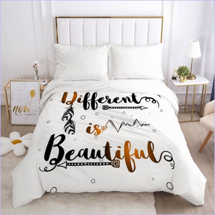 Housse de Couette Plume Scandinave