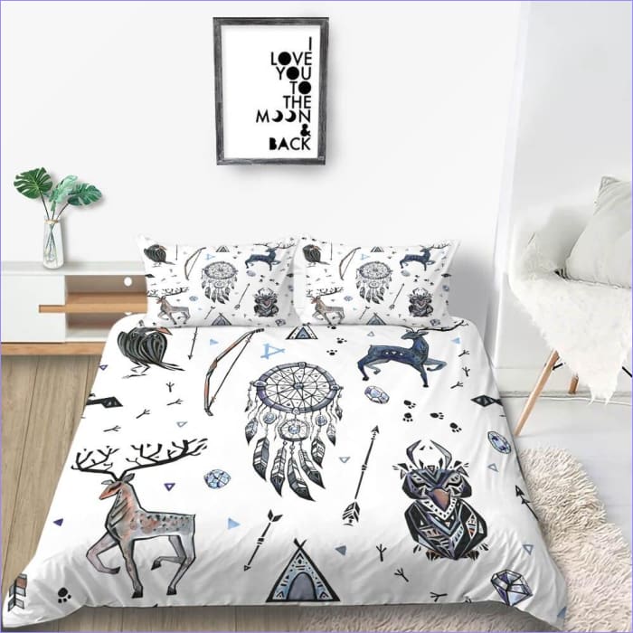 Housse de Couette Scandinave Attrape Rêve