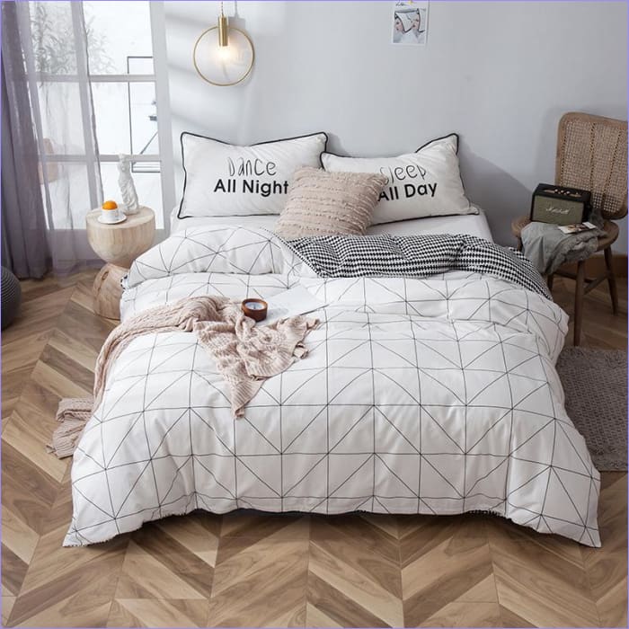 Housse de Couette Scandinave Zébra