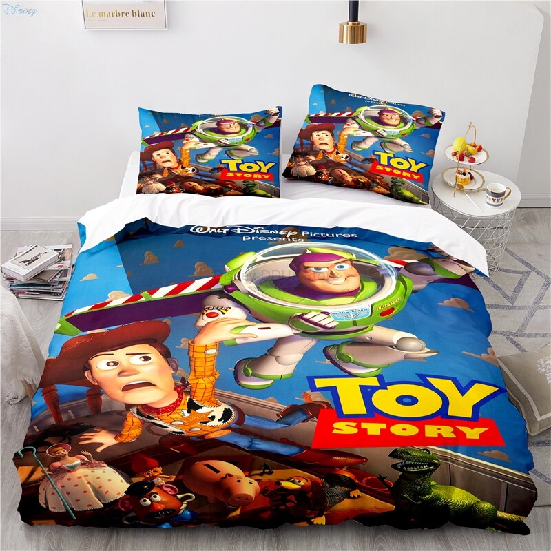 Housse de Couette Toy Story De Buzz L'Eclair Et Woody