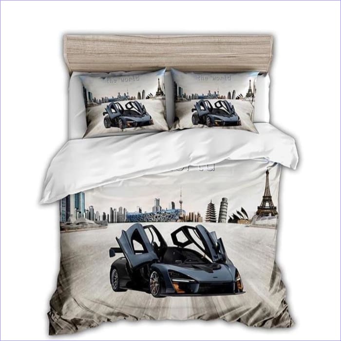 Housse de Couette Voiture Sportive