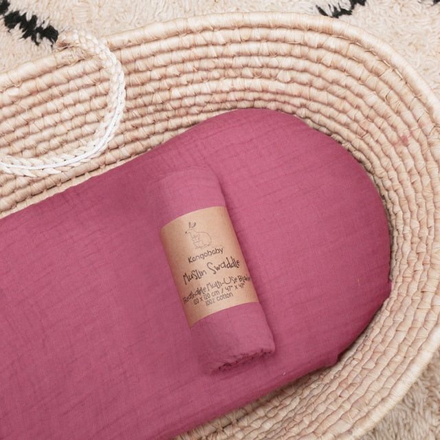 Plaid Bébé Rose Foncé