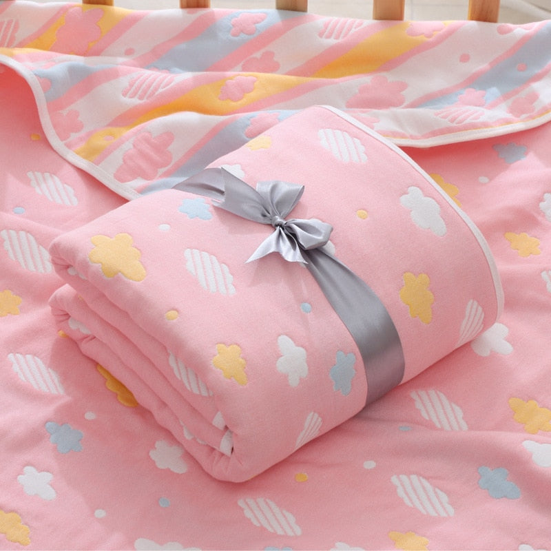 Plaid pour Bébé Rose pour Fille