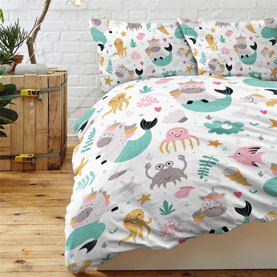 Couette Imprimée Licorne