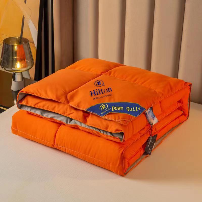 Couette Orange Luxe Hilton