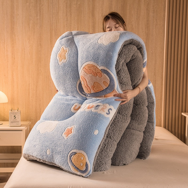 Couette Polaire Bleue Planète