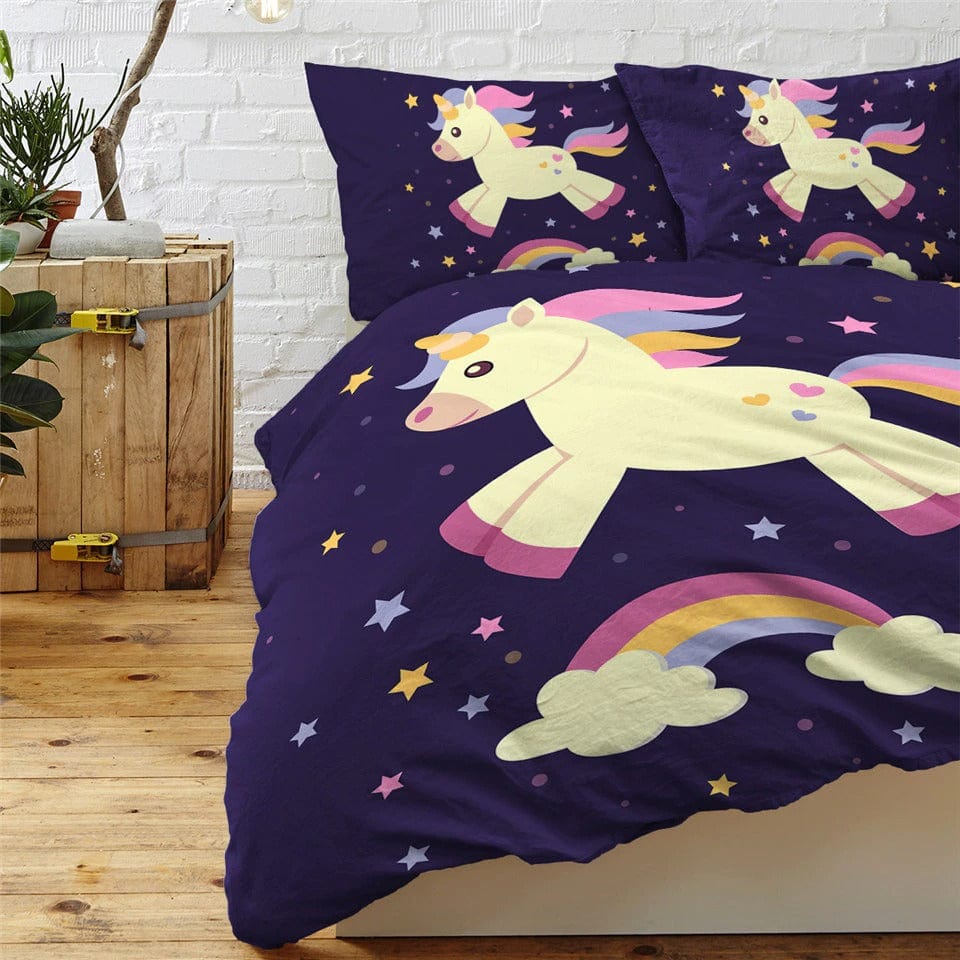 Couette de Lit Licorne