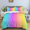 Housse De Couette Arc En Ciel Fluo