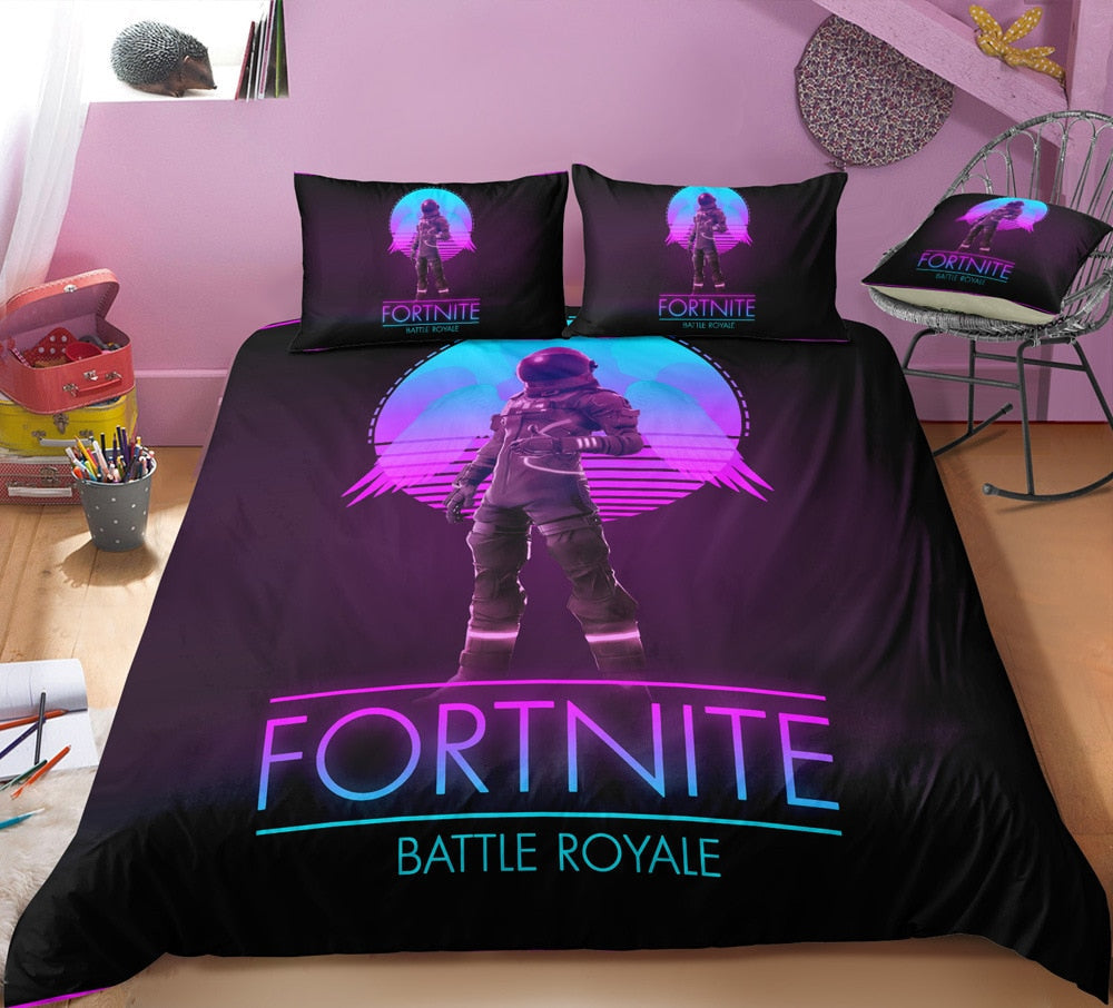 Housse De Couette Astronaute Fortnite