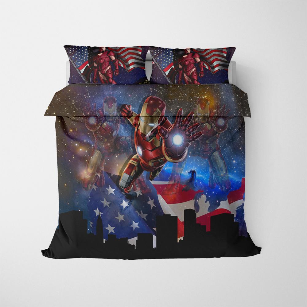 Housse De Couette Avengers Iron Man Aux Etats-Unis