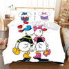 Housse De Couette Blanche Donald Et Daisy Duck Amoureux