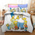 Housse De Couette Blanche Les Simpson Famille