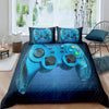 Housse De Couette Bleue Manette Gamer