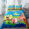 Housse De Couette Bob L'Eponge Gary Et Patrick