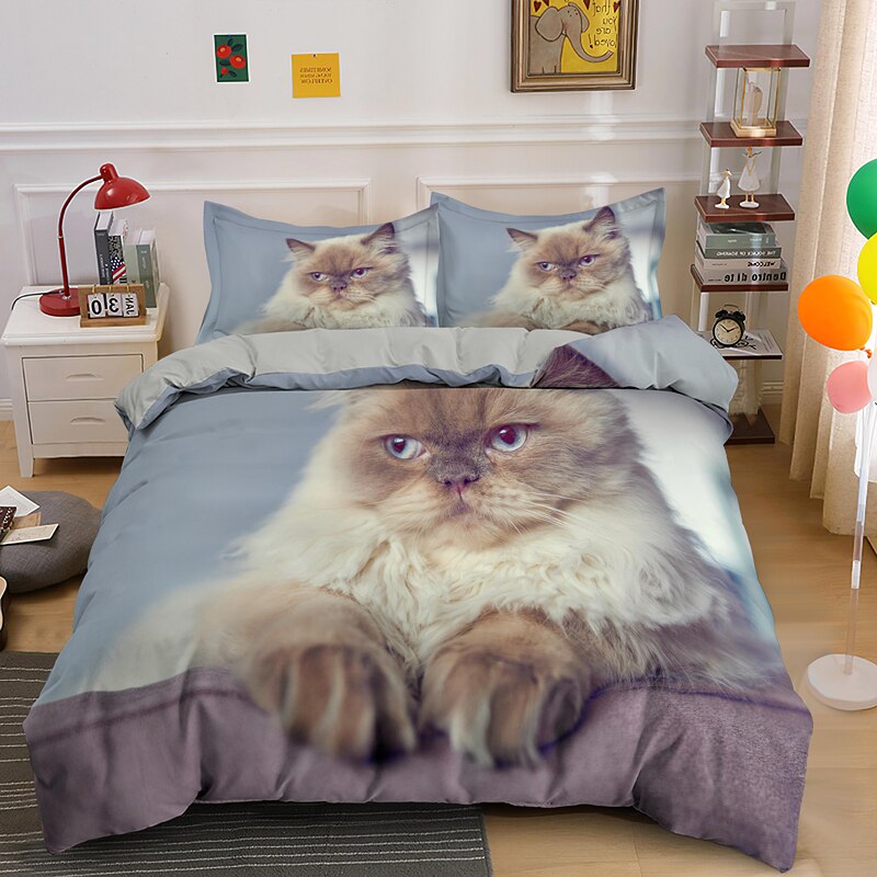 Housse De Couette Chat Ragdoll