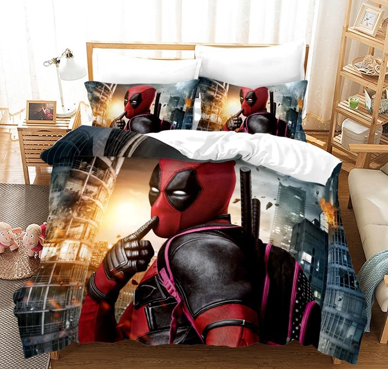Housse De Couette Deadpool Cartable Rose