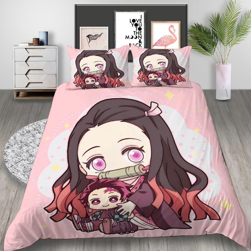 Housse De Couette Demon Slayer Poupée Nezuko