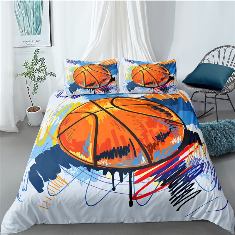 Housse De Couette Dessinée Basketball