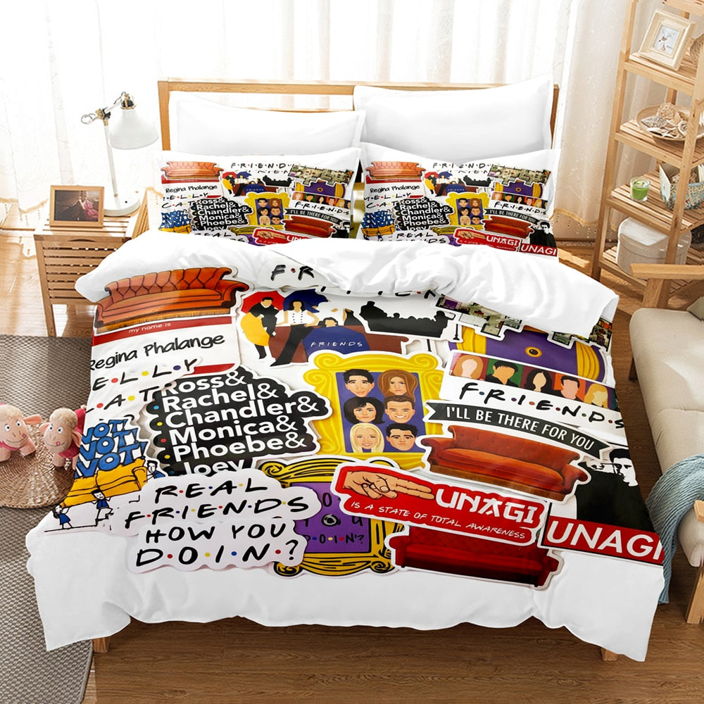 Housse De Couette Friends Dessin