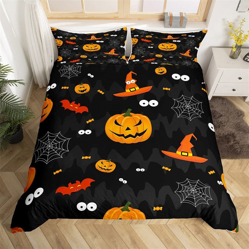 Housse De Couette Halloween Pour Enfant