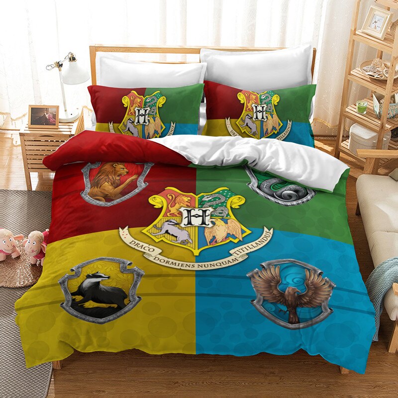 Housse De Couette Harry Potter Quatre Couleurs