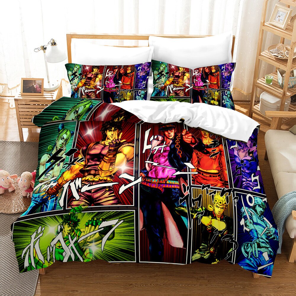 Housse De Couette Jojo's Bizarre Adventure Famille Joestar