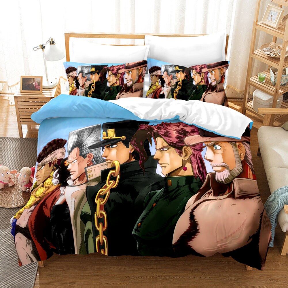 Housse De Couette Jojo's Bizarre Adventure Famille