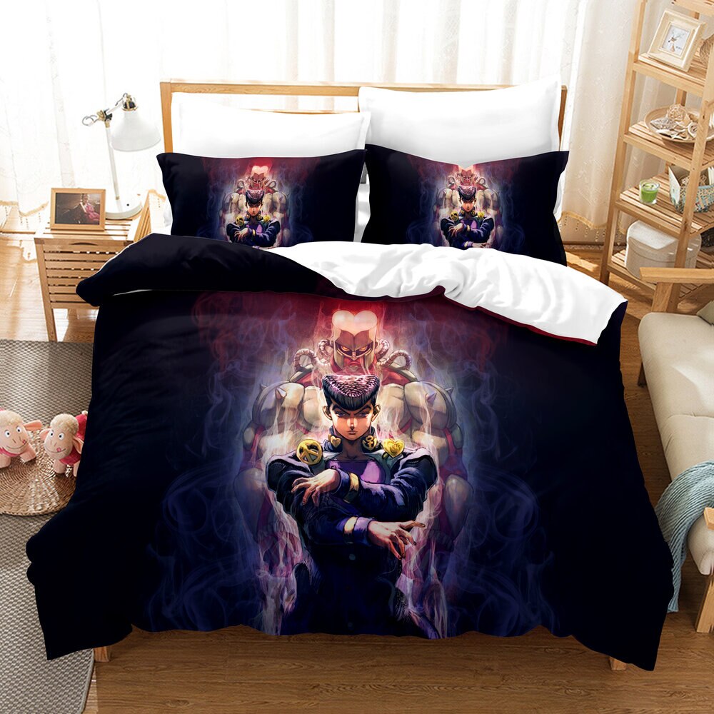 Housse De Couette Jojo's Bizarre Adventure Magie Noire