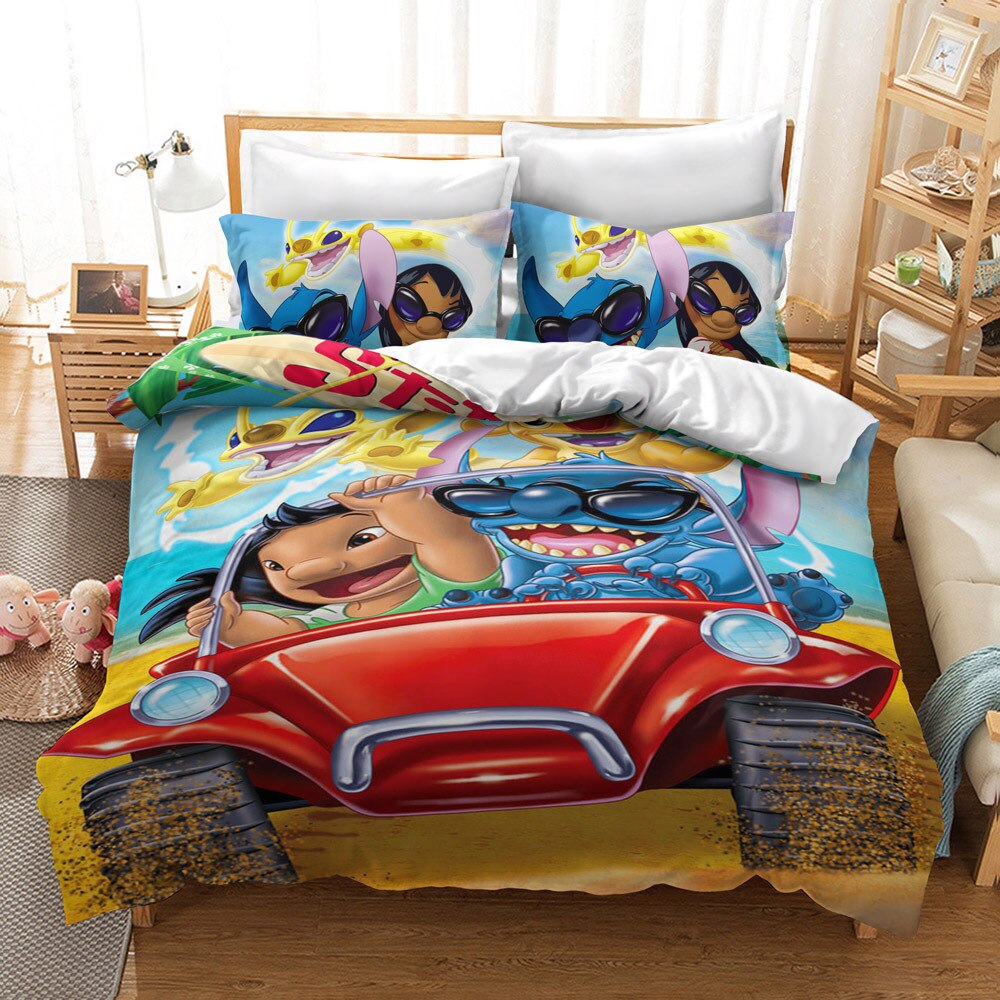 Housse De Couette Lilo Et Stitch Voiture