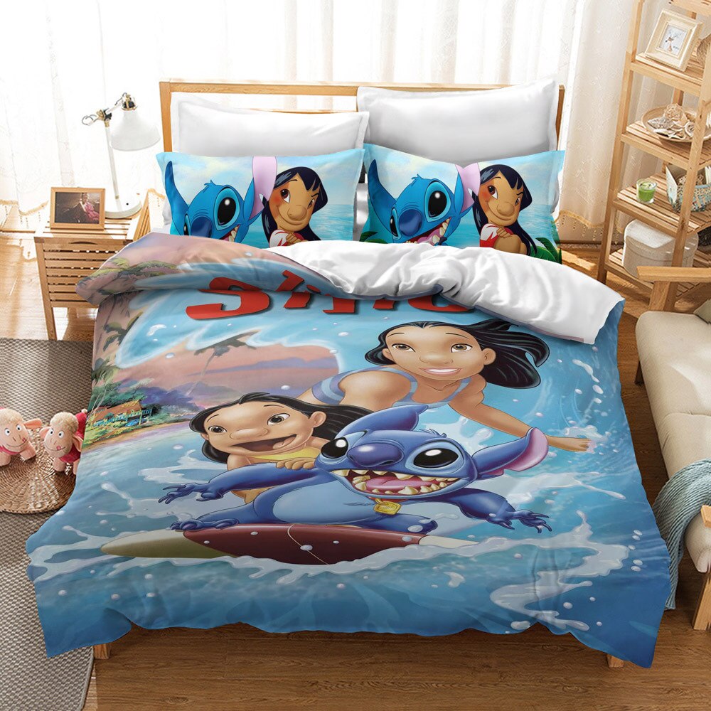 Housse De Couette Lilo Stitch Et Nani