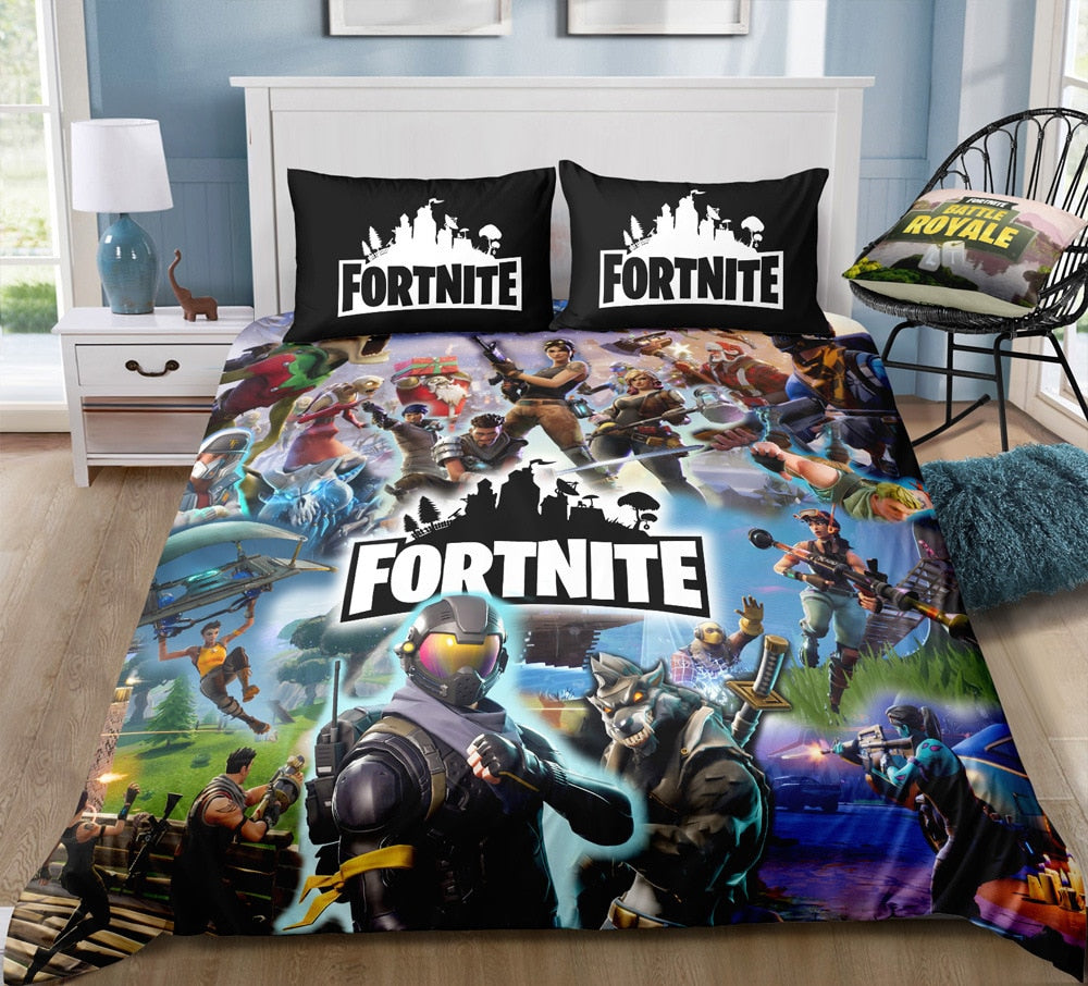 Housse De Couette Loup Garou Fortnite