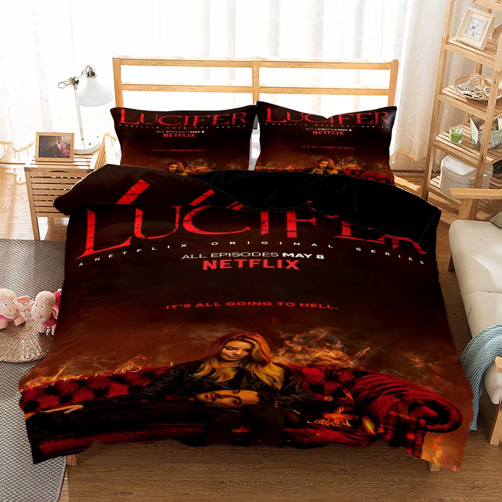 Housse De Couette Lucifer Et Chloé