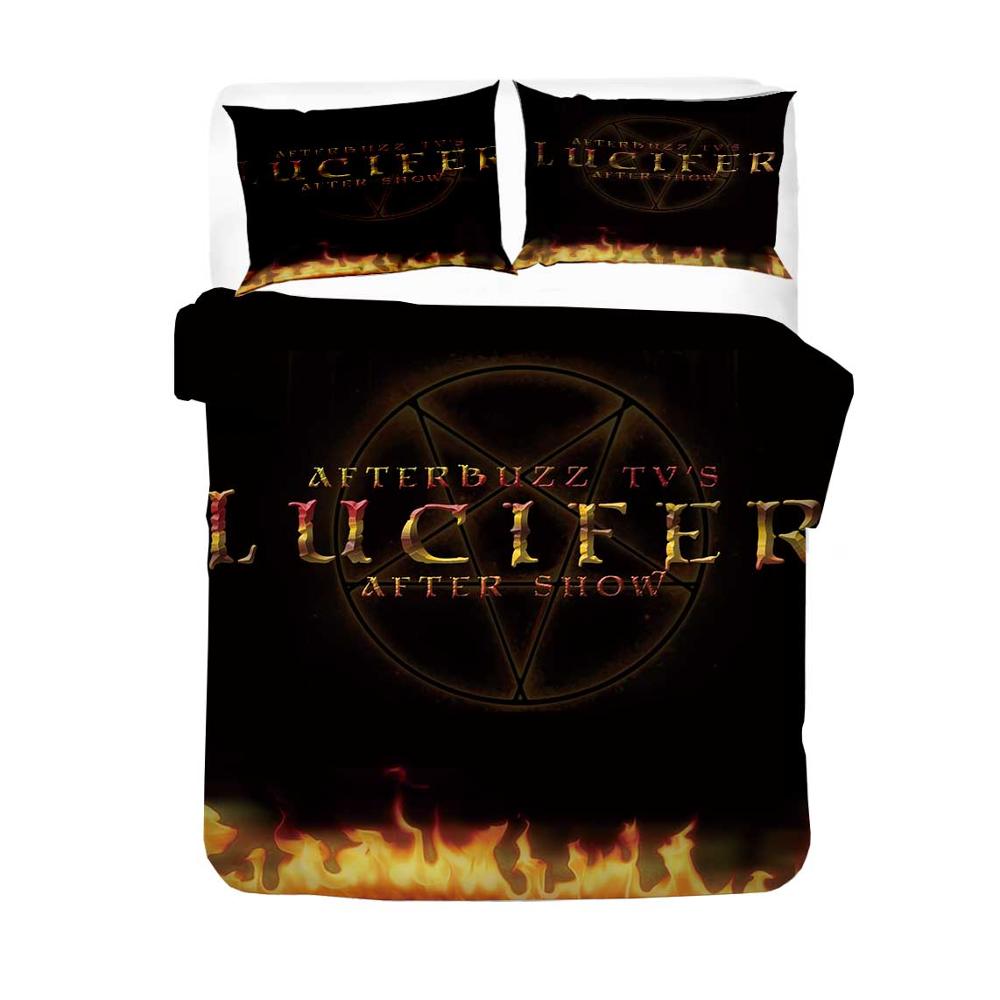 Housse De Couette Lucifer Flammes