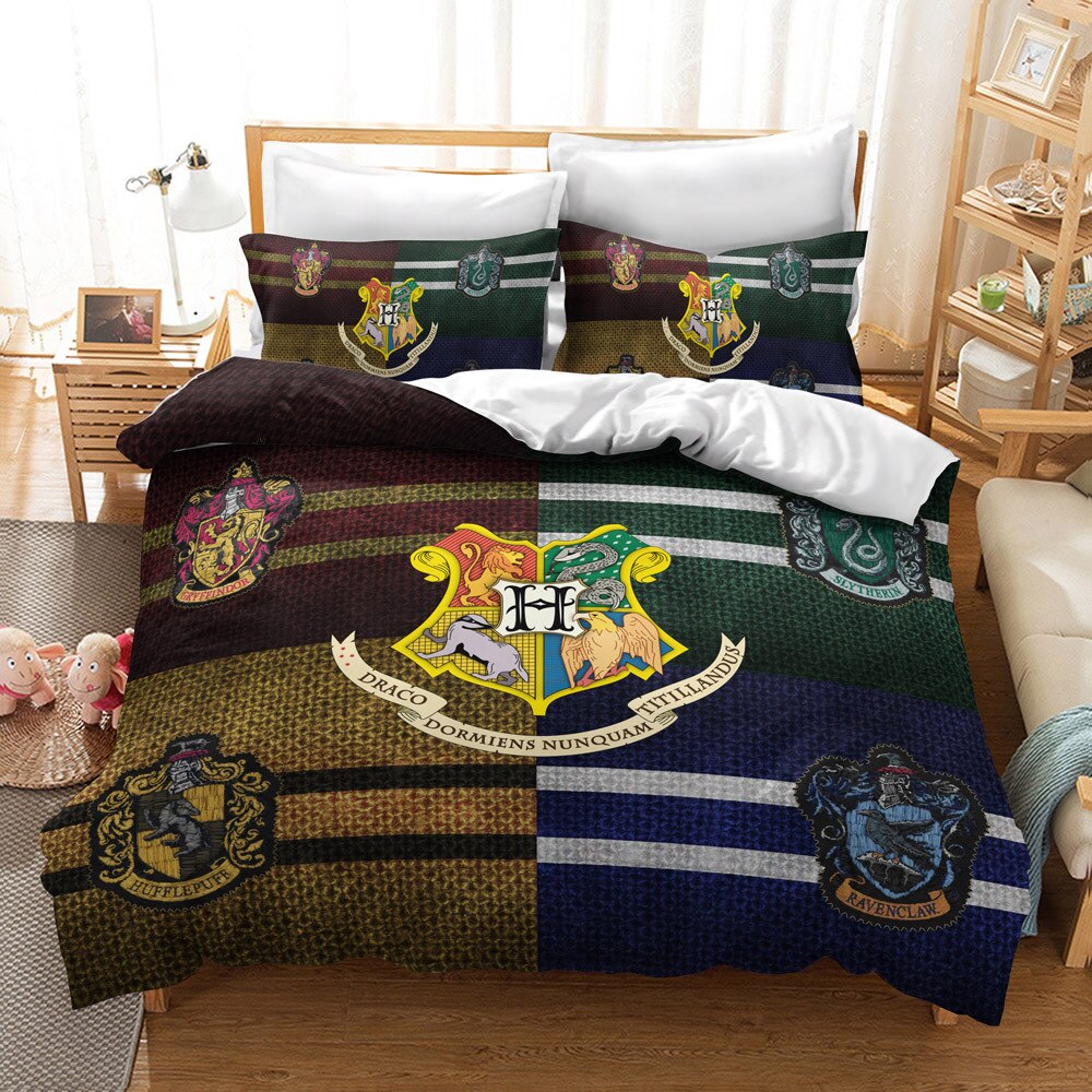 Housse De Couette Maisons Harry Potter