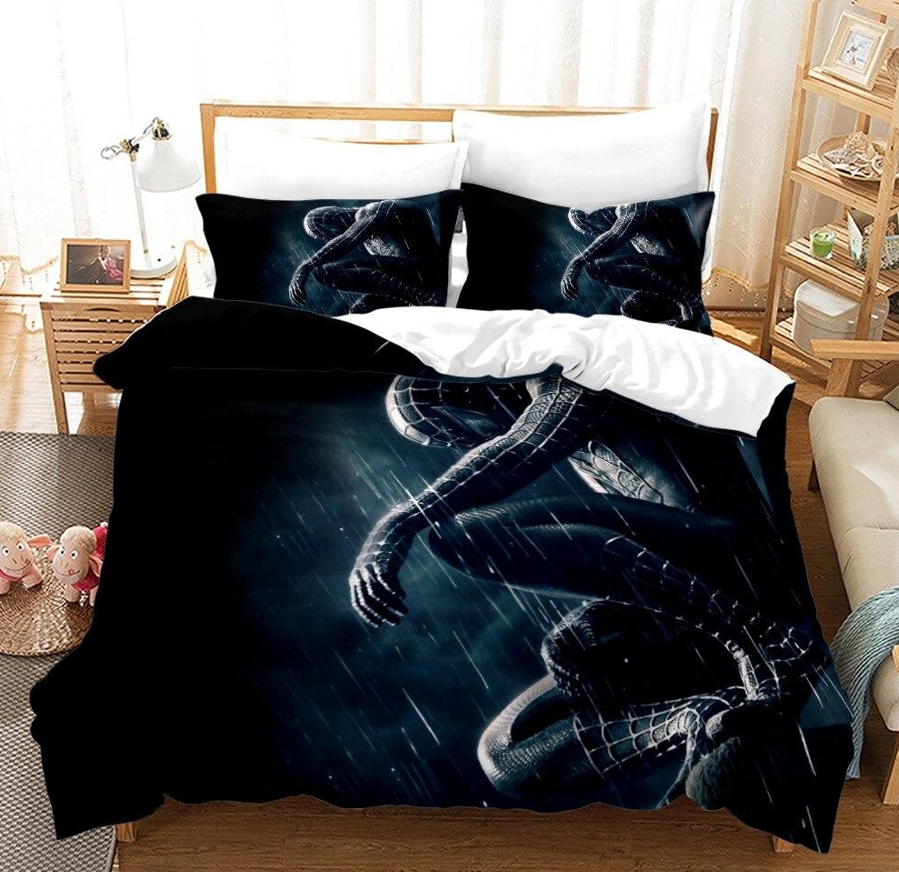 Housse De Couette Marvel Spider Man Noir