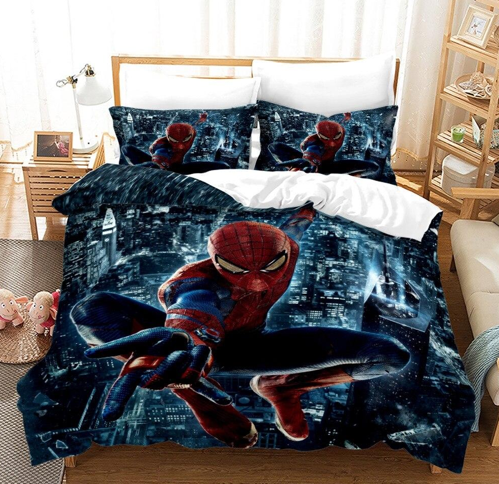 Housse De Couette Marvel Spider Man Vole Nuit