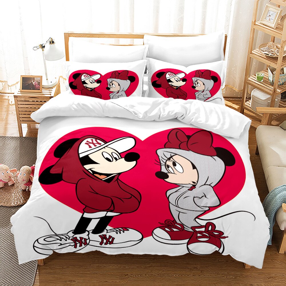 Housse De Couette Mickey Et Minnie Gangsta