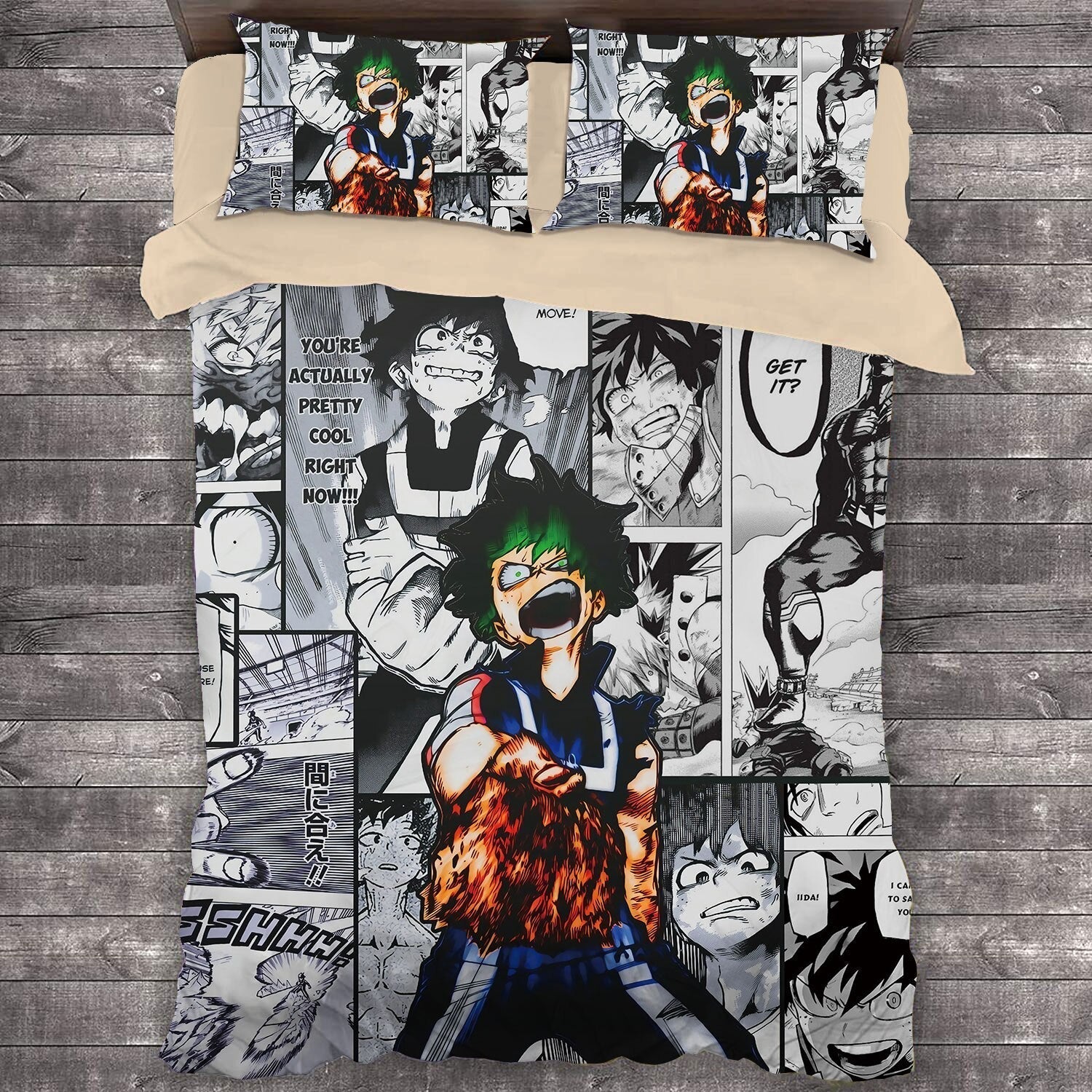 Housse De Couette My Hero Academia Ford D'Izuku