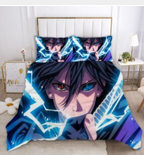 Housse De Couette Naruto Bleue