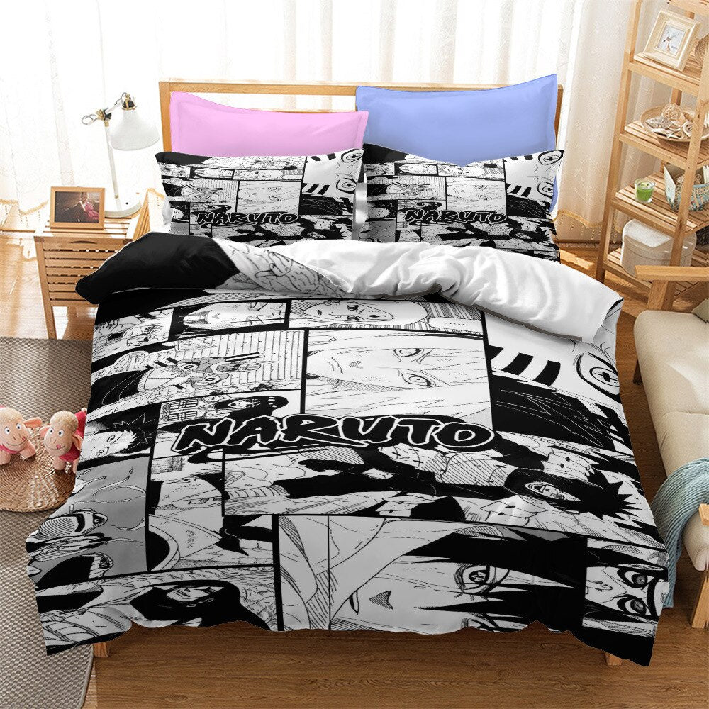 Housse De Couette Naruto Page Manga
