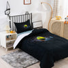 Housse De Couette Noire Balle De Tennis