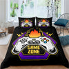 Housse De Couette Noire Gaming Game Zone