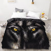 Housse De Couette Noire Loup