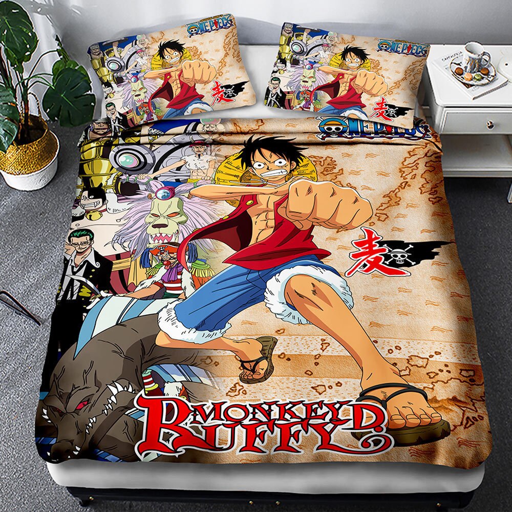 Housse De Couette One Piece Monkey D Luffy