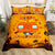 Housse De Couette Orange Caravane d'Halloween