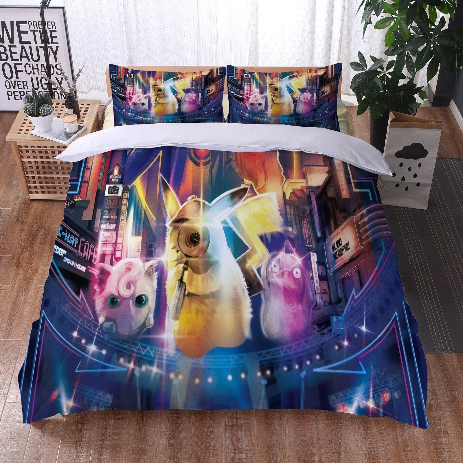 Housse De Couette Pokémon Détective Pikachu