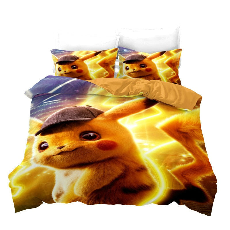 Housse De Couette Pokémon Eclair De Pikachu