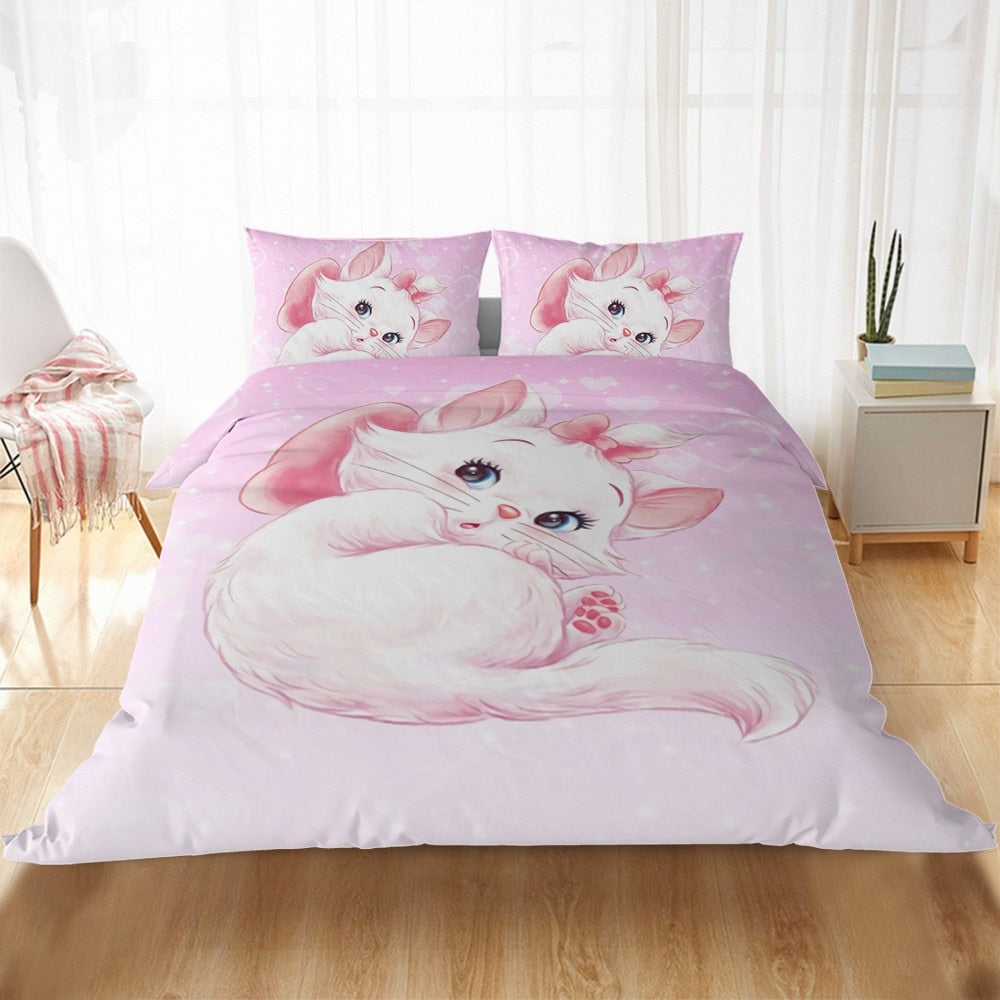 Housse De Couette Rose Les Aristochats Marie