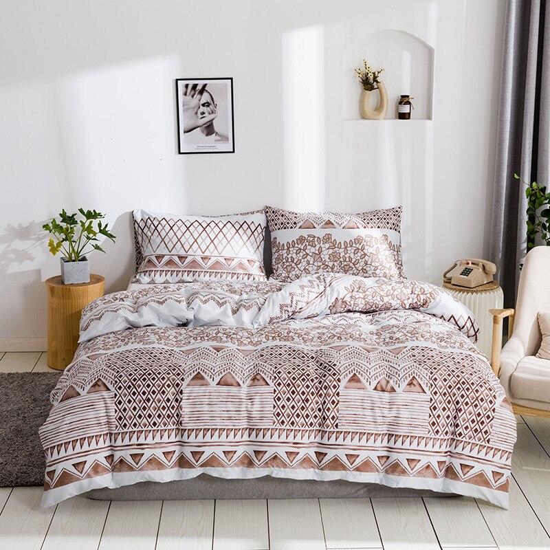 Housse De Couette Scandinave Motifs Anciens