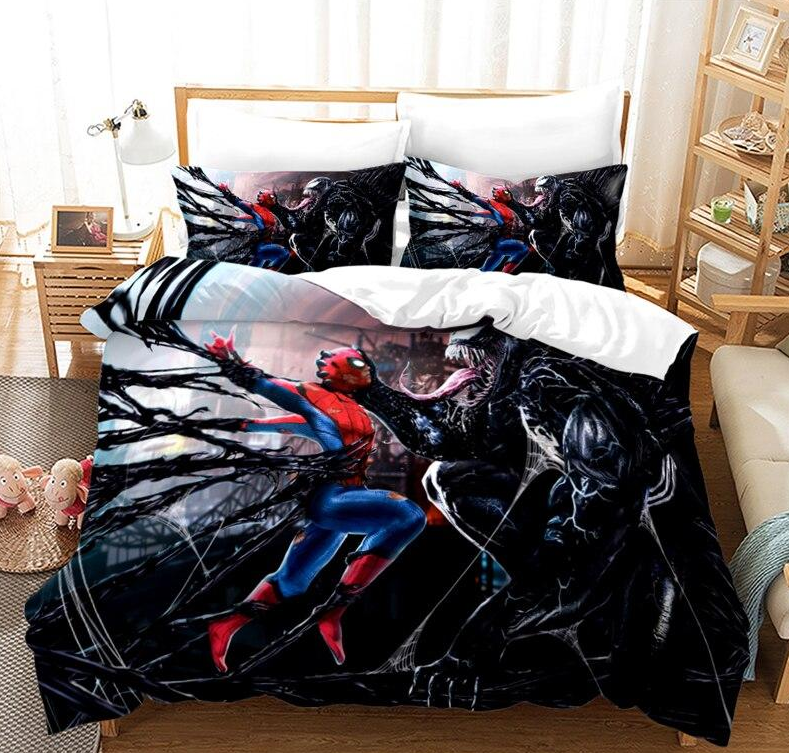 Housse De Couette Spider Man Combat Venom